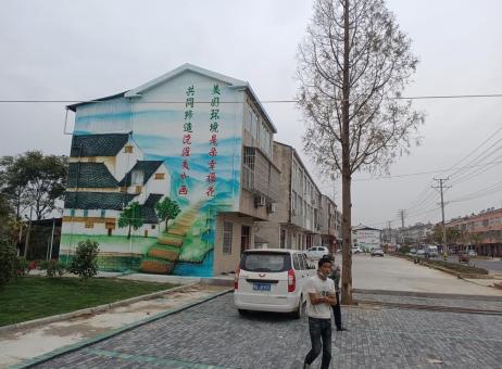 洛南墙绘的制作流程