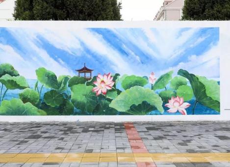 洛南墙绘施工材料制作工艺说明