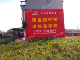 洛南墙体广告影响褪色的因素