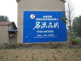 洛南农村墙体广告的长尾效应