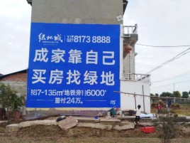 洛南墙体广告位置选择重要性