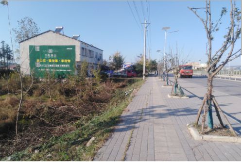 洛南书山南院墙体广告